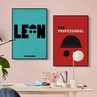 leon the professional classic vintage posters wall art retro posters for home posters wall stickers