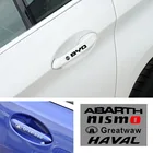 4 шт., наклейки для TOYOTA, OPEL, Ford, Honda, KIA, LADA, Nismo, FIAT, Nissan, SEAT, Skoda, Chery