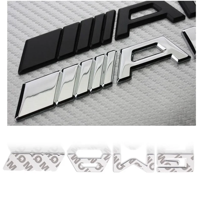 

Car tail letter stickers Accessories For Mercedes AMG w213 w212 w177 w176 w169 w168 w126 w204 w203 w210 w212 w124 w211 stickers