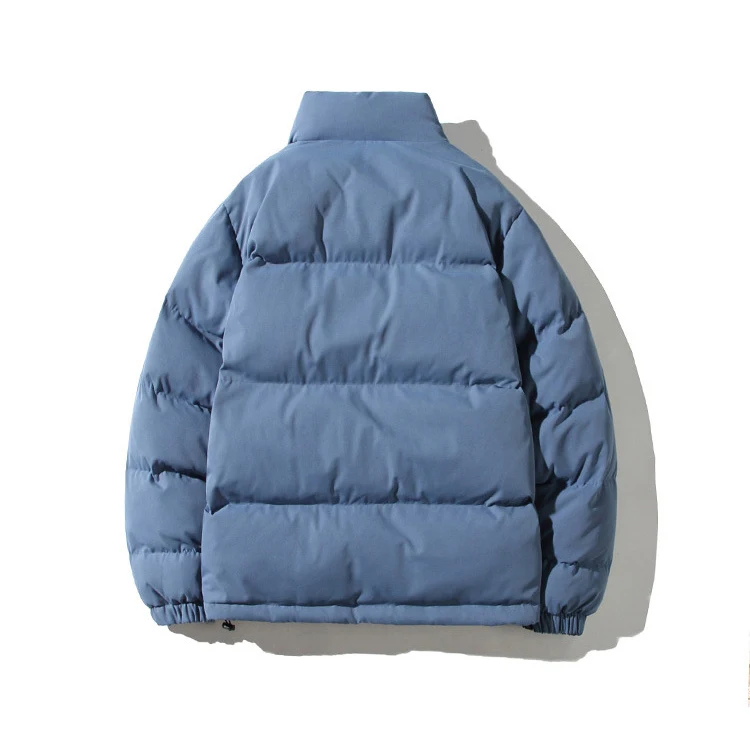 2022 Winter Fashion New Solid Color Parka Coat Jacket Mens Parkas Thicken Warm Coat Man Stand Collar Jackets Men Women Plus Size