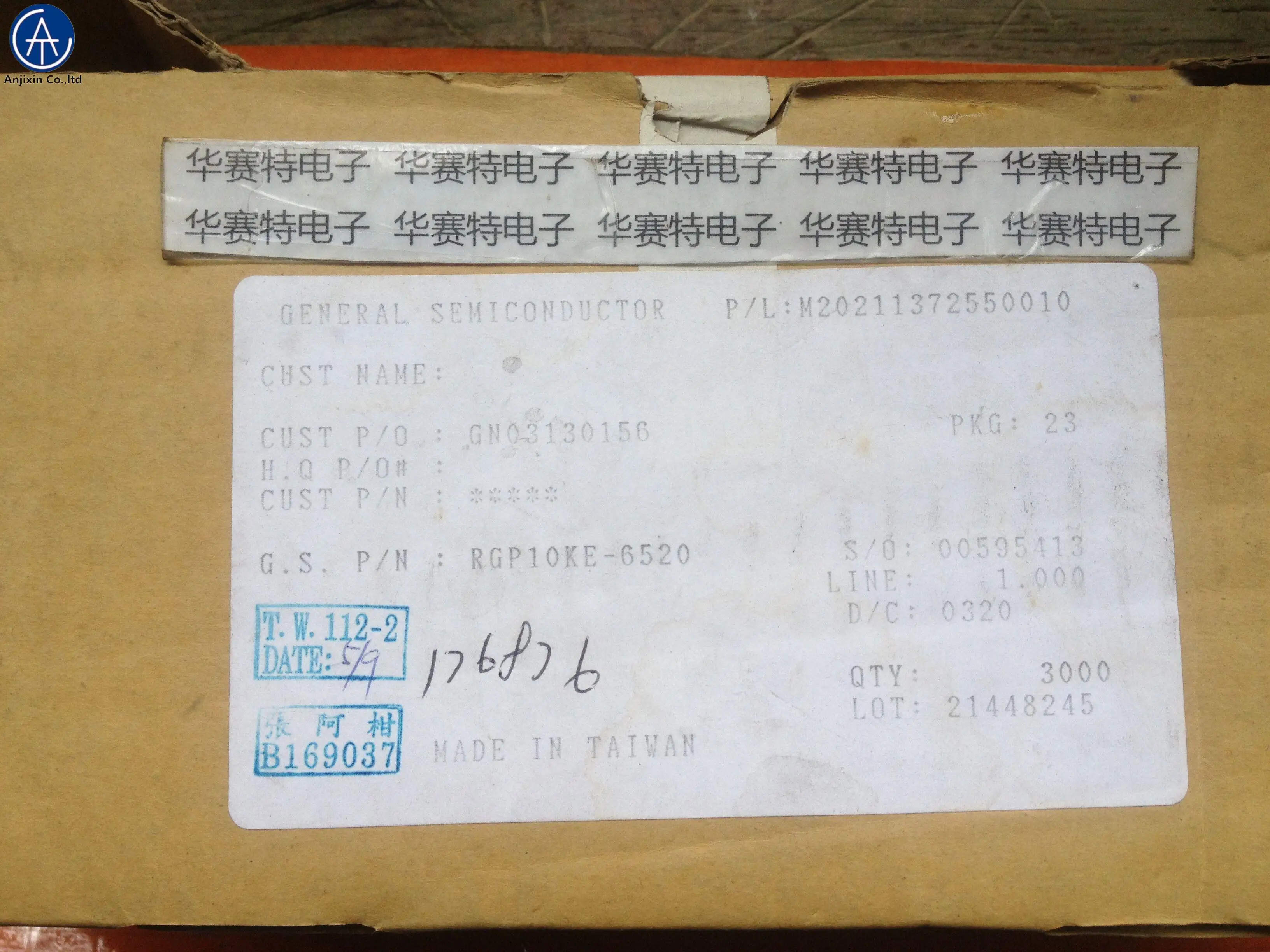 30 шт., 100% оригинальная новая фотовспышка, универсальное устройство GS RGP10K RGP10KE-6520 1A 800V