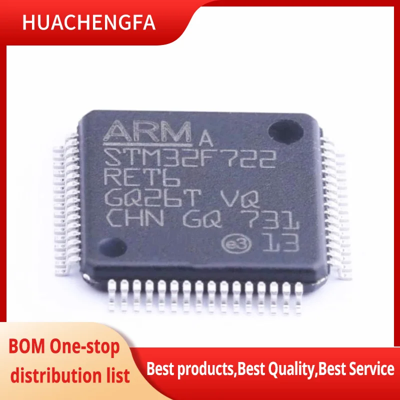 

1PCS/LOT STM32F722RET6 STM32F722 722RET6 LQFP64 Micro controller IC chip