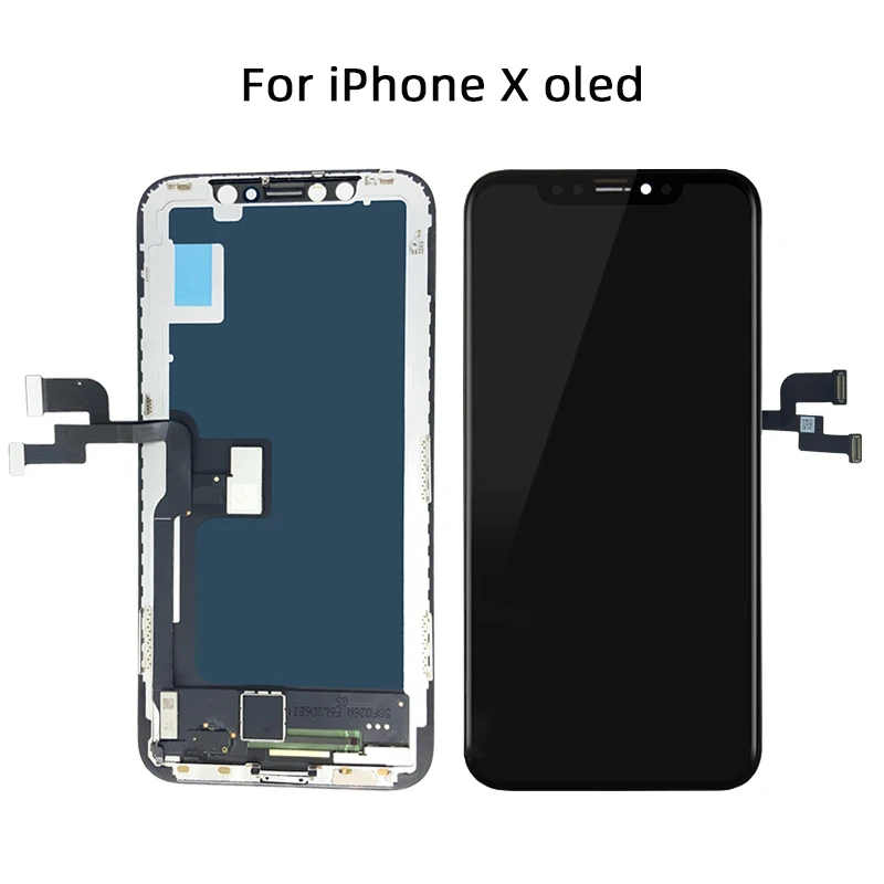 

Сменный ЖК-экран для iPhone, Замена ЖК-экрана для iPhone 11 Pro Max, с 3D сенсорным экраном в сборе, точный тон, OLED, для iPhone X, XR, XS Max