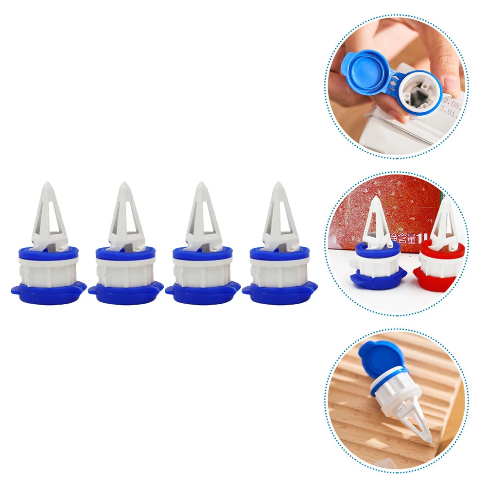 4 шт. переключатель для напитков в штучной упаковке с крышкой удлинитель молока