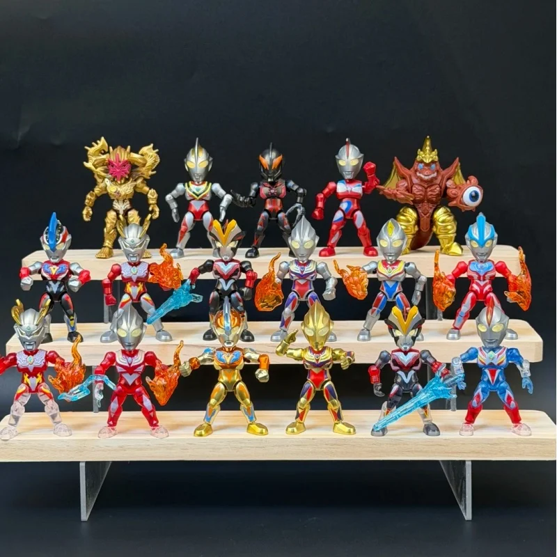Фото Оригинальный набор конструкторов Keeppley Ultraman Pocket Party: Первая сборная фигурка Дига Сай Луо Бэй, игрушка-сюрприз в коробке №1