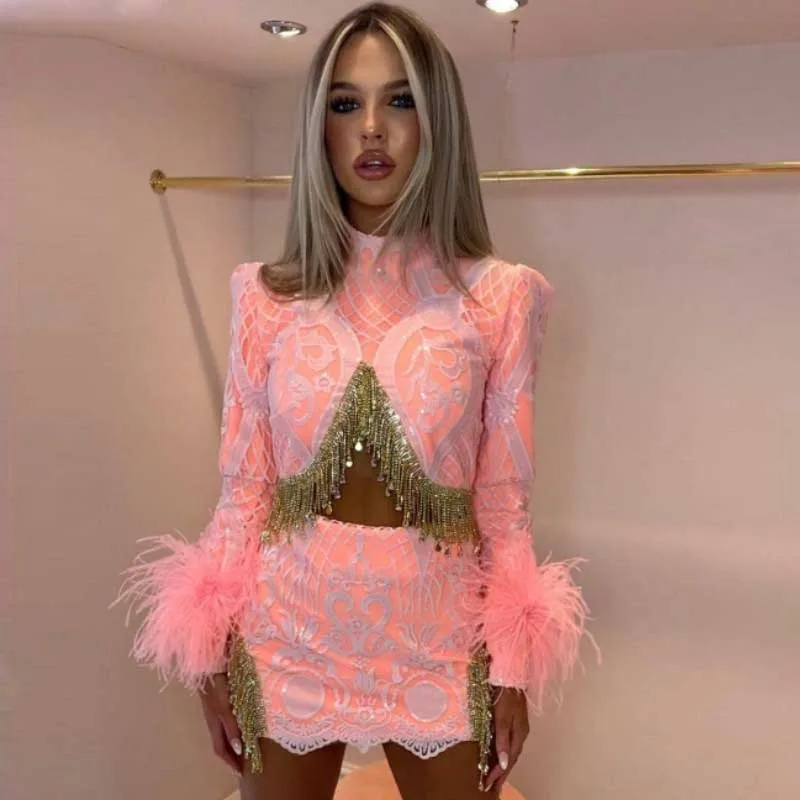 Изумрудно-зеленое Новинка 2022 Короткие коктейльные платья на одно плечо с длинным