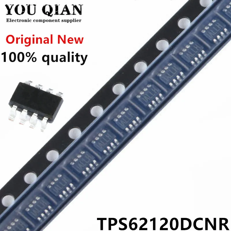 

10 шт.] 100% Новый оригинал: TPS62120DCNR TPS62120DCNT TPS62120DCN QTX - 15 в 75 мА 96% эффективный понижающий преобразователь с DCS-управлением
