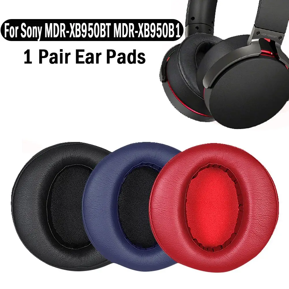 

1 Pair Replacement Ear Pads for Sony MDR-XB950BT MDR-XB950B1 N1 Headphones Soft Foam Sponge Ear Cushions Headset Earpads Earmuff
