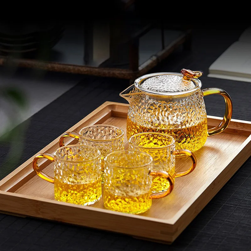 Набор термостойких стеклянных чайников набор чайных чашек/чайных чашек -