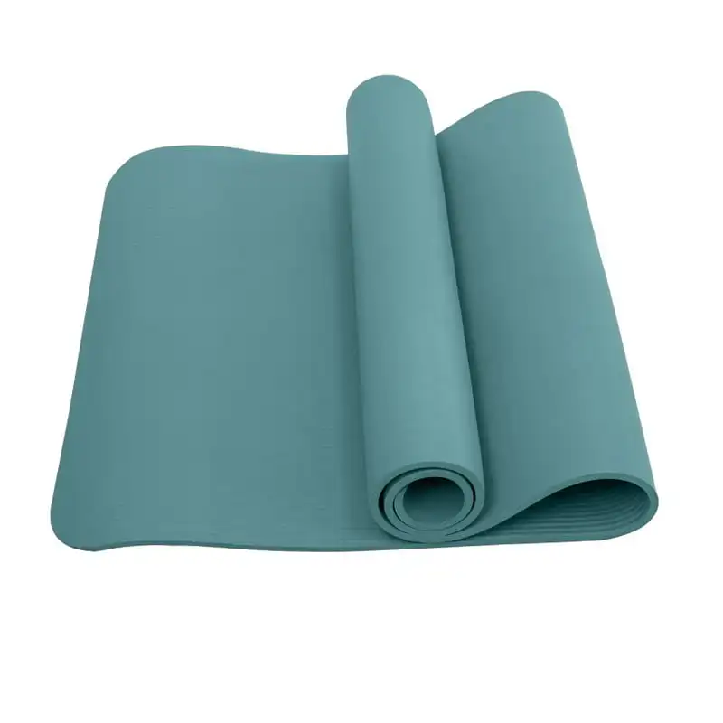 

Thick Yoga Mat 31.5"X72"X0.39" Thickness 9mm -Eco Friendly Material- With High Density Anti-Tear Exercise Bolster