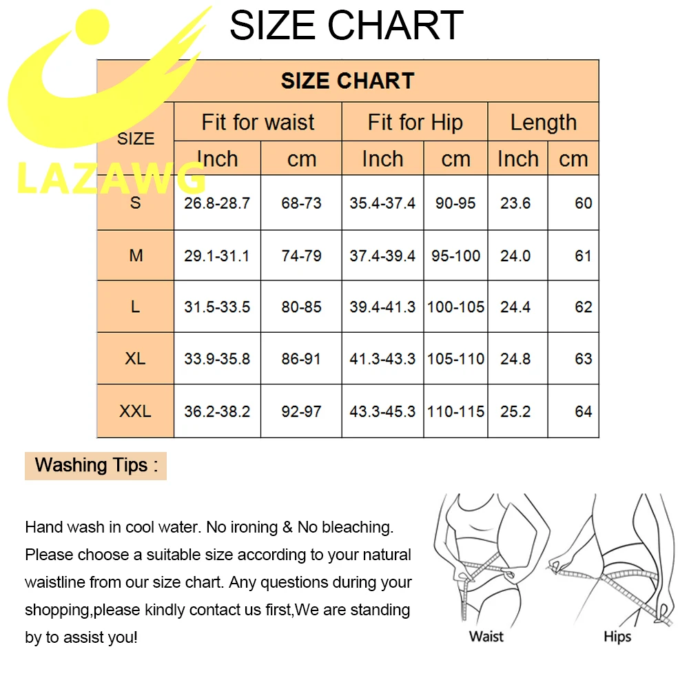 LAZAWG Women Body Shaper Weight Loss Hot Neoprene Sauna Sweat Pants Waist Trainer Weight Slimming Loss Shirt