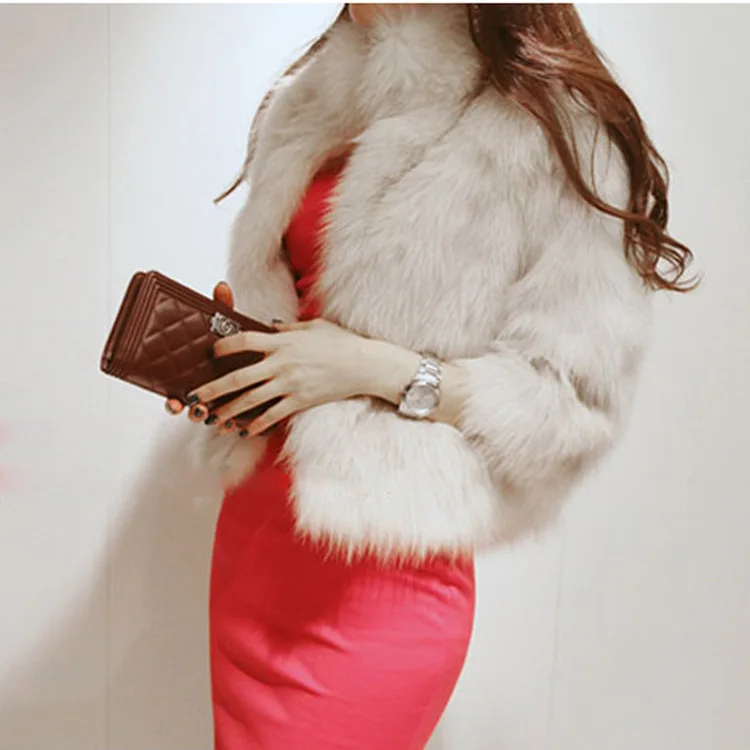 Promotion Coats Women's Winter Coats Fur Thick Winter Office Lady Other Fur Yes Real Fur Women Vest