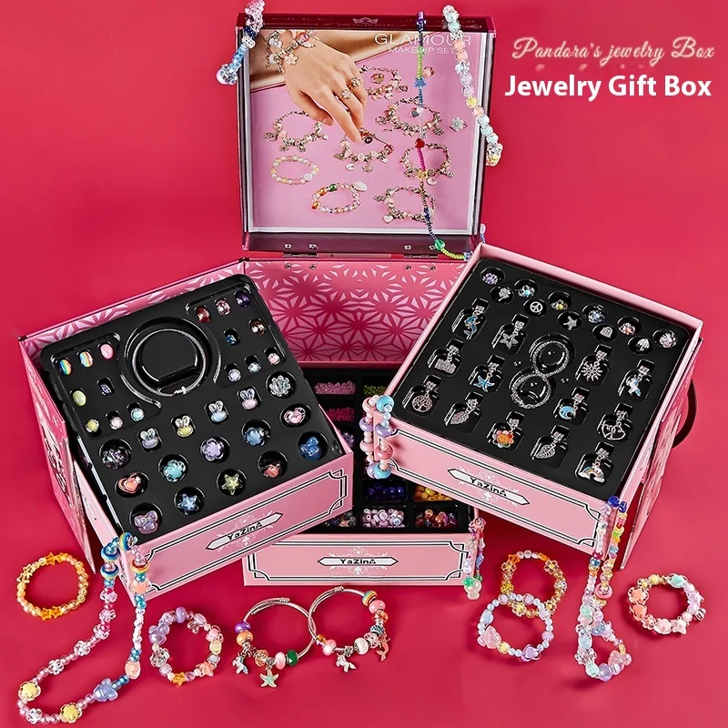 Семейный набор для изготовления браслетов самодельный браслет из бисера