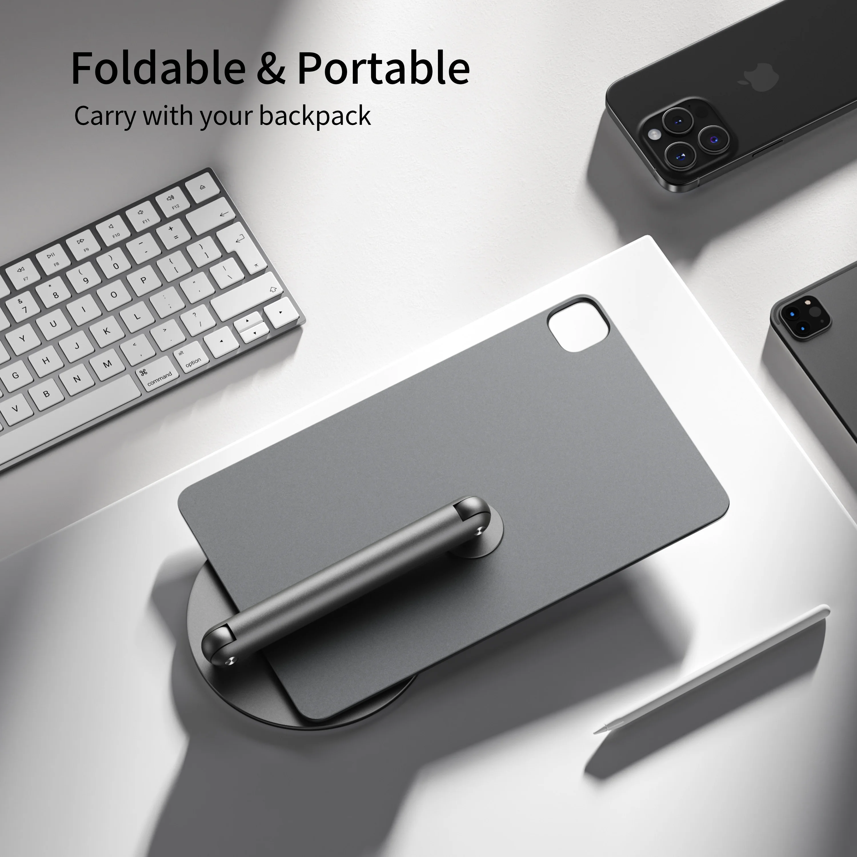 Магнитная подставка LULULOOK для iPad Pro регулируемый складной держатель с поворотом