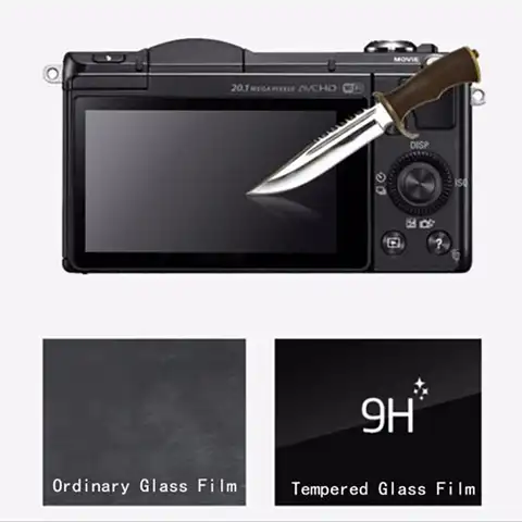 Пленка из закаленного стекла для цифрового фотоаппарата Alpha A6000 A6300 A6500