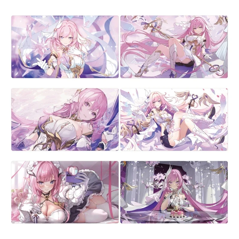 

Персонажи анимации Yu Gi Oh Elysia Herrscher, резиновый одиночный коврик для стола, боевой коврик, классические аниме коллекционные карточки, игрушка