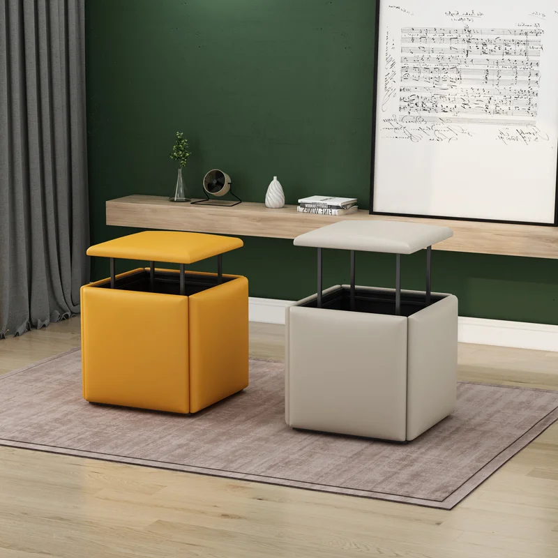 5 в 1 диван-стул мебель для гостиной домашний куб Рубика комбинированный складной стул Железный Многофункциональный стул для хранения стул пуф