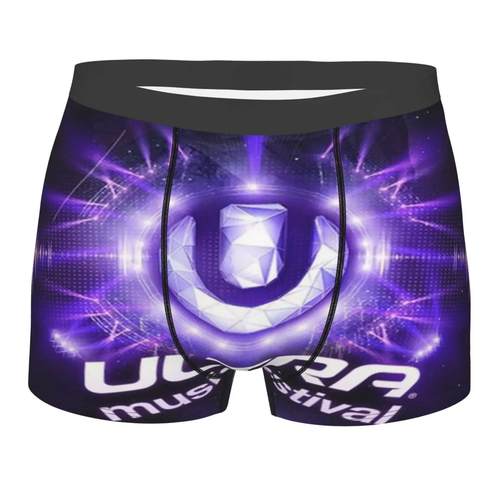

Ultra Music Festival 4116 Boxer Briefs Sexys Man Briefs For Boys Sexy Bulk Girls Men's Underpants Sexy Underwear Polyester Men