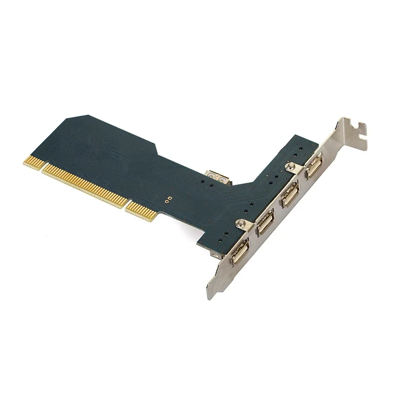 5-портовый USB2.0 Добавить карту PCI-USB Карта расширения для NEC Vista Win ME XP 2000 98 Server 2008