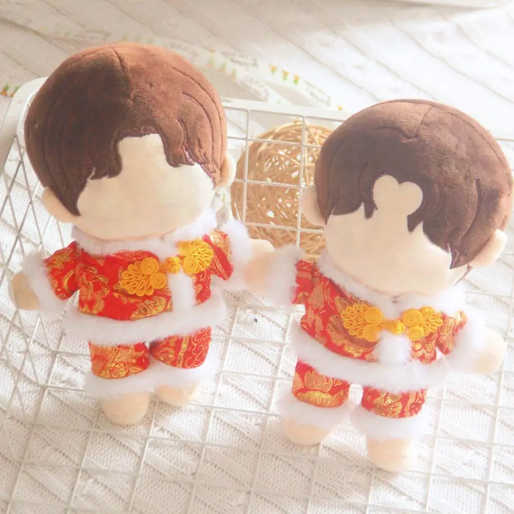 

Happy New Year Costume Ancient Costume 20cm Suit Clothes 20cm Baby Dress K8l9