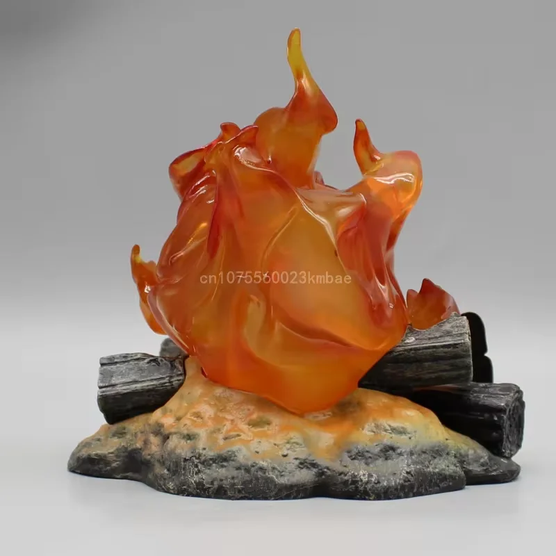 Фигурка Kawaii Calcifer 12 См Светящаяся Пвх Коллекционная Настольная Статуя Унисекс
