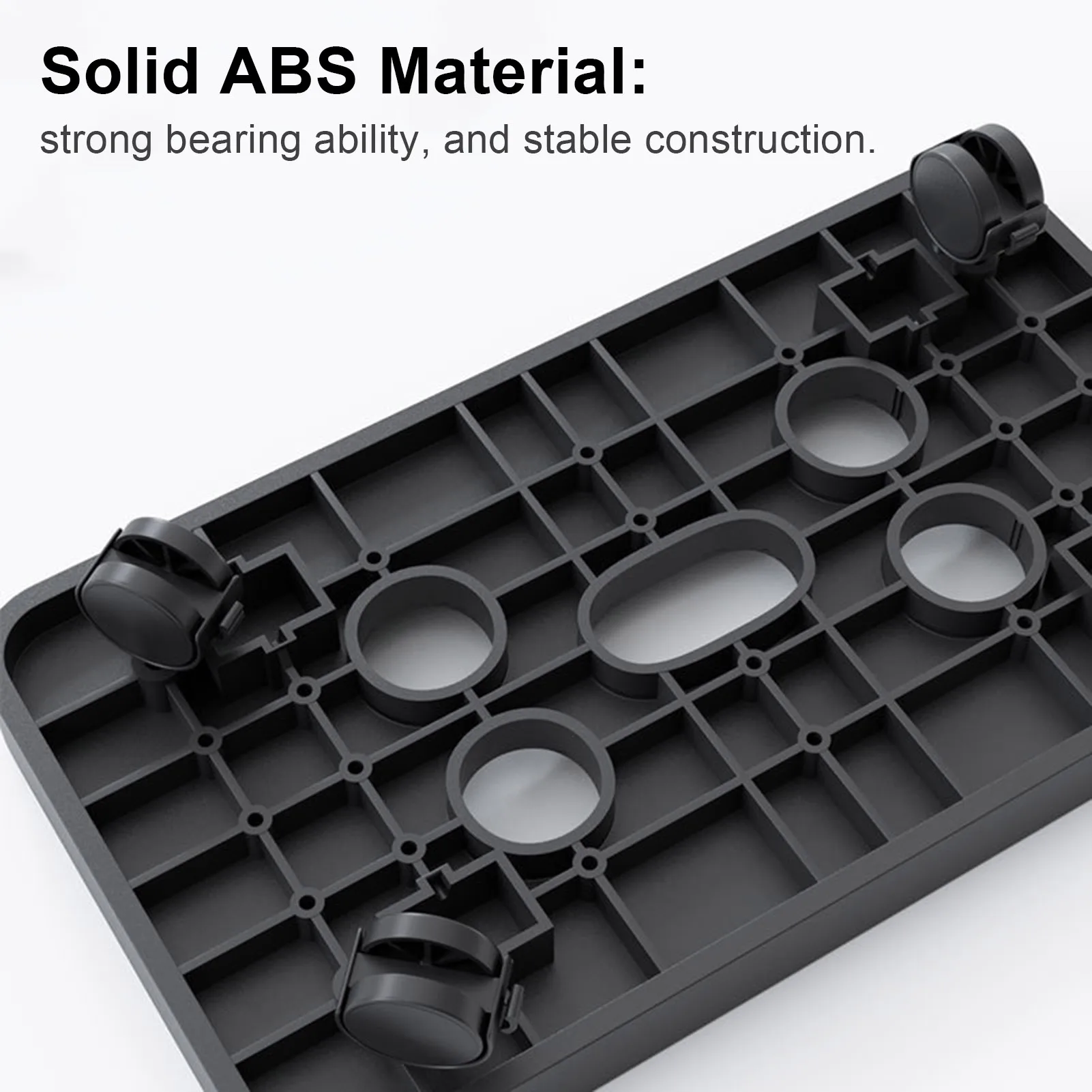 Подставка для компьютерной башни напольная мобильного ПК с 4 вращающимися