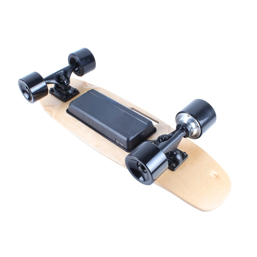 

Wholesale cheapest small fish plate boosted electric skate board remote control evolve Electric skateboard