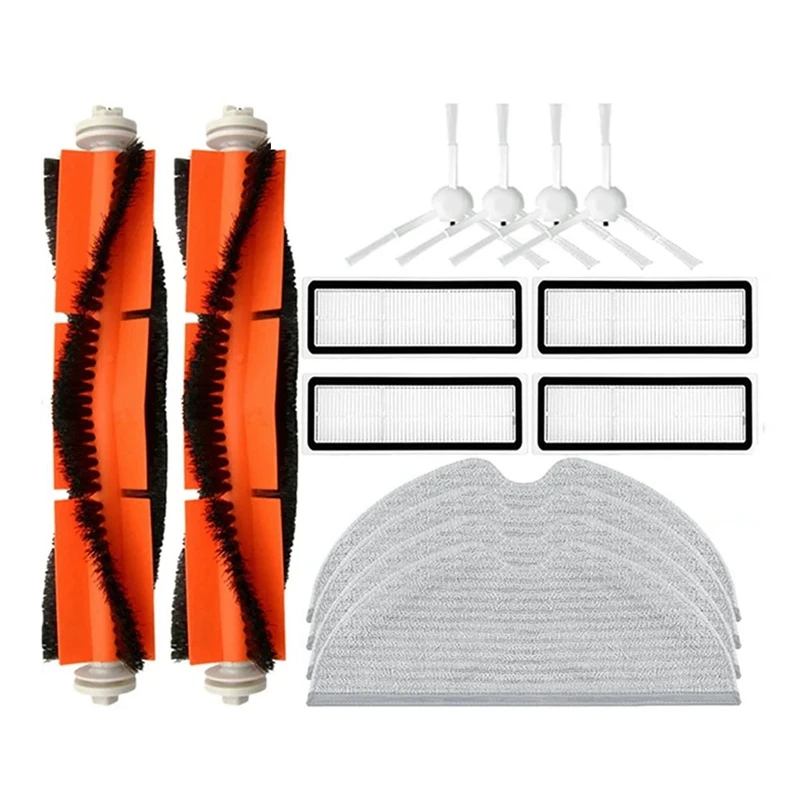 Для Mova L600 Z500 RLS4/Dreame D9 Max/L10 Pro основная боковая щетка Hepa фильтр швабра тряпка