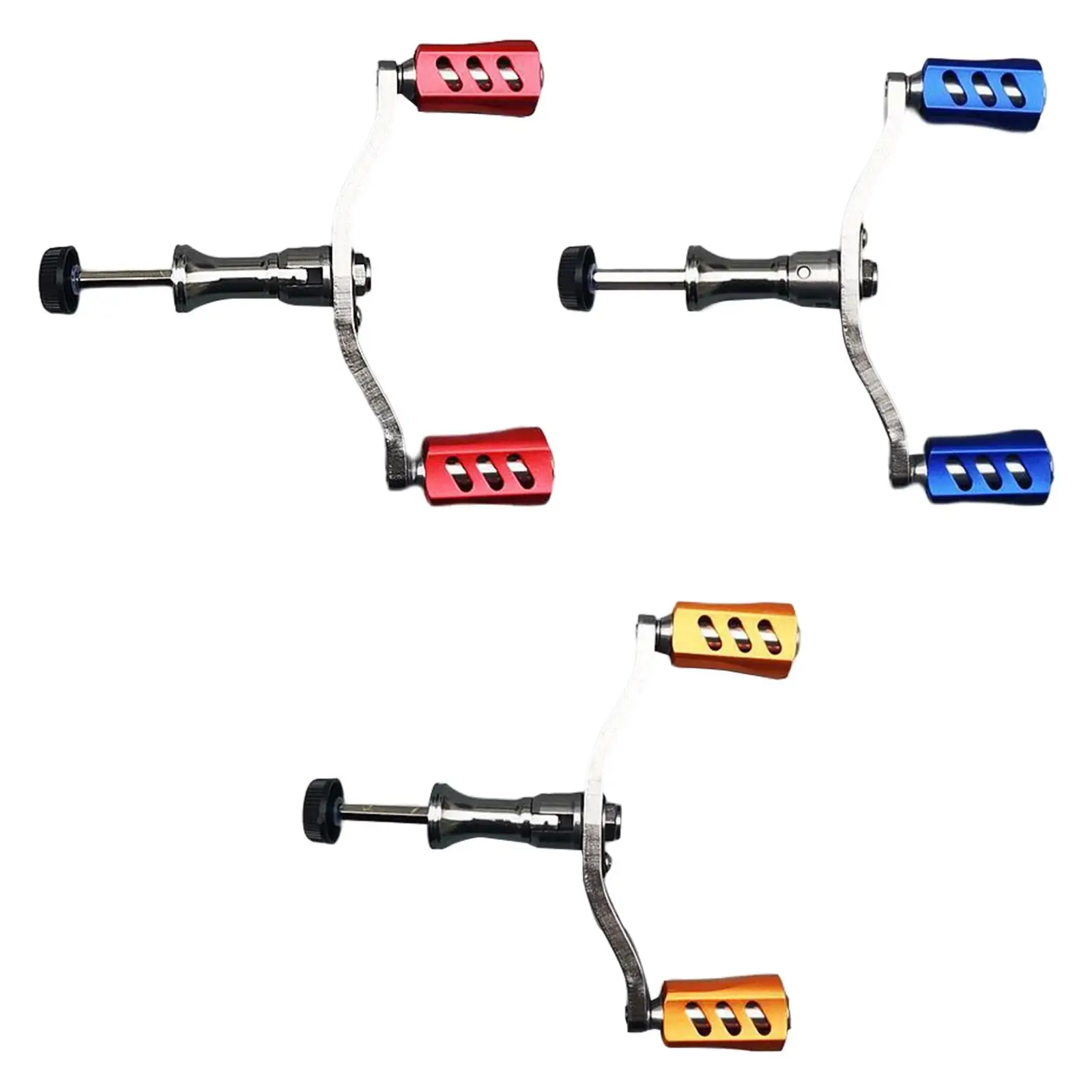 

Металлическая Рыболовная катушка, ручка для ремонта, запасные части, легкая для рыболовных снастей, литая рукоятка