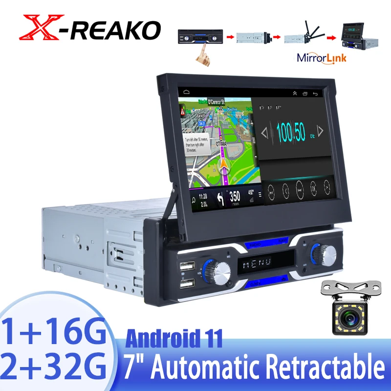 

Автомобильный MP3-плеер X-REAKO, FM-радио, тюнер светодиодный светодиодным сегментом, отображение входа AUX, функция USB зарядки