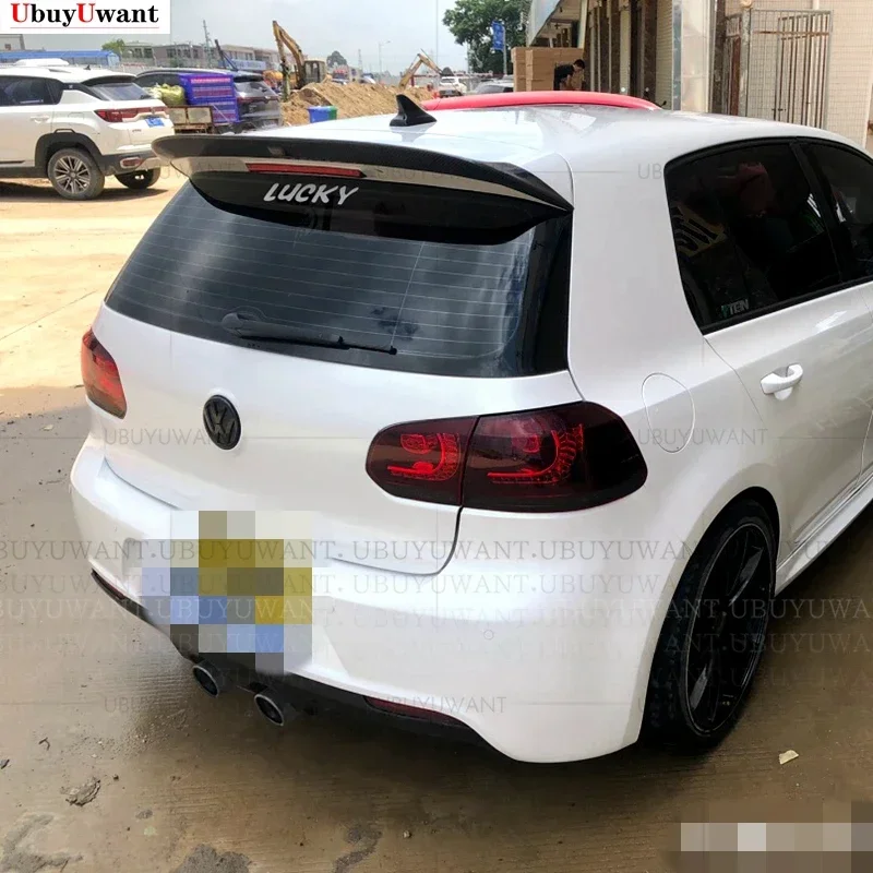 Спойлер OSIR Style для VW GOLF MK6 GTI &amp R 2010 2011 2012 2013 ABS пластик задний багажник крыло