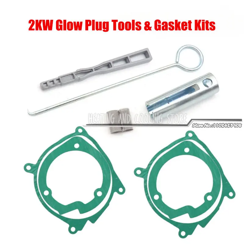 

Комплект для ремонта свечей заглушки, инструмент для снятия воздушных и дизельных парковочных нагревателей, 12 В, 24 В, 2 кВт, 5 кВт