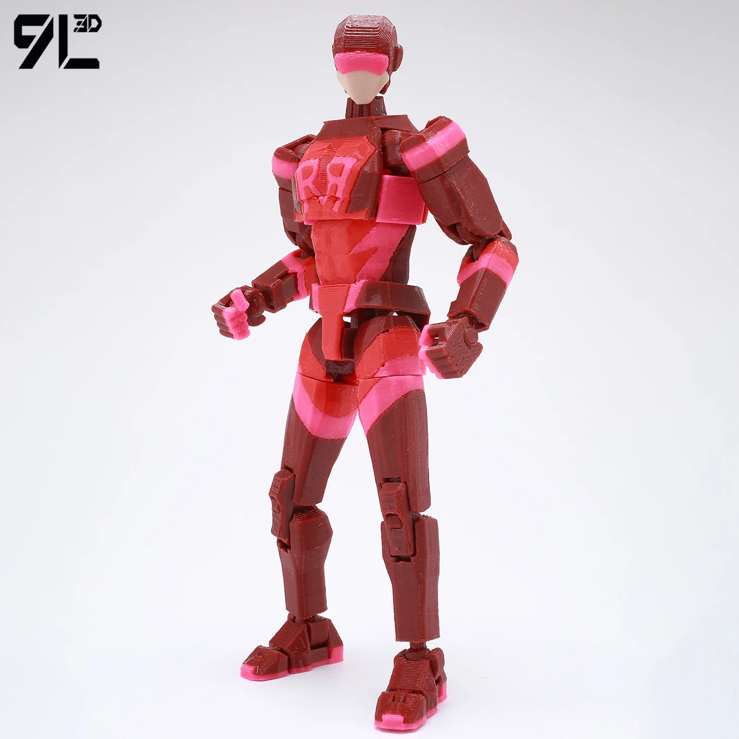 Фото Коллекционная фигурка Red Rush Action Figure Toy 9L3D Lucky13 Dummy13, напечатанная на 3D-принтере, с множеством подвижных суставов, настольное украшение, для взрослых, для демонстрации №2