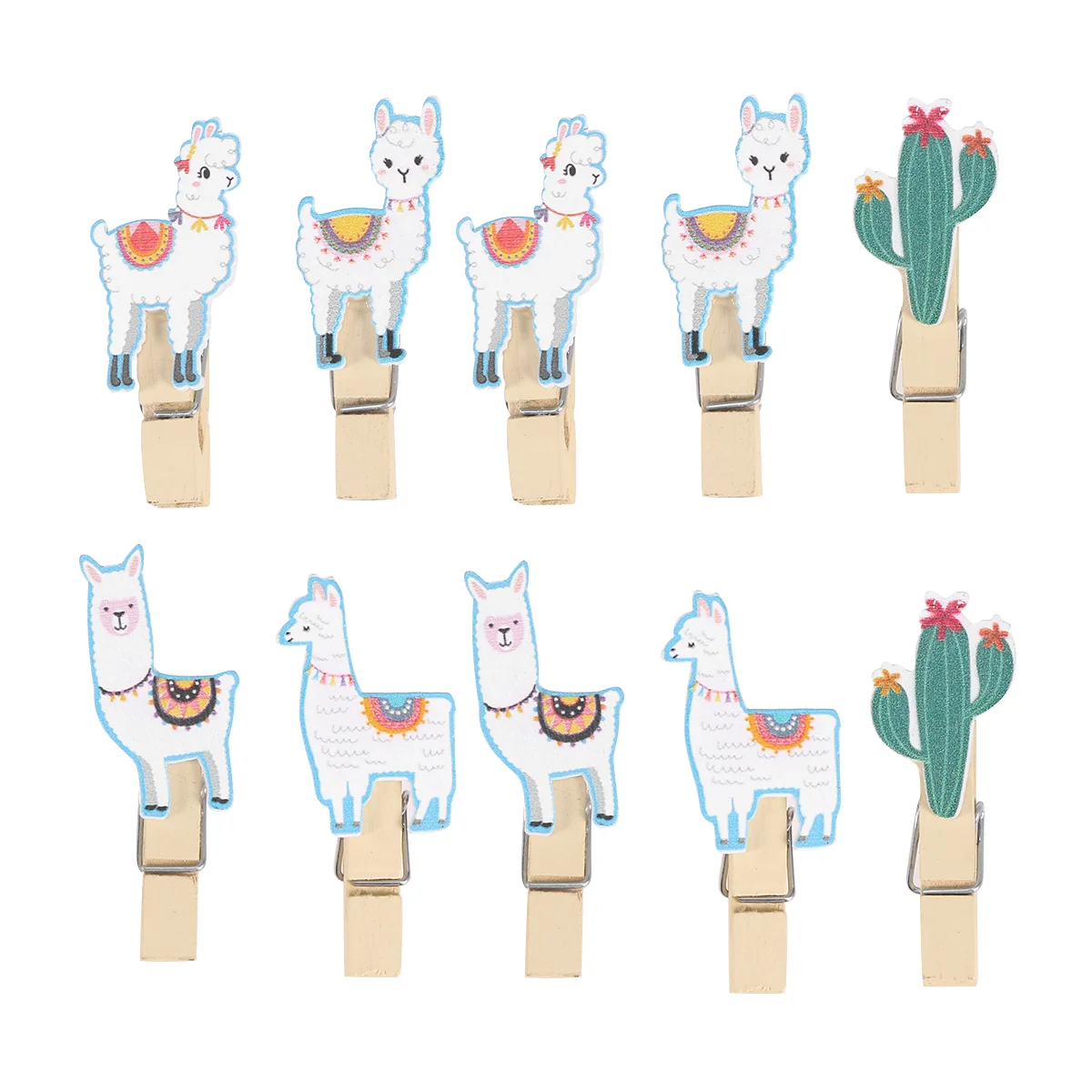 

Wooden Clips Photo Paper Clothespins Pegs Craft Pictures Clothes Clip Mini Christmas Holders Cartoon Wood Peg