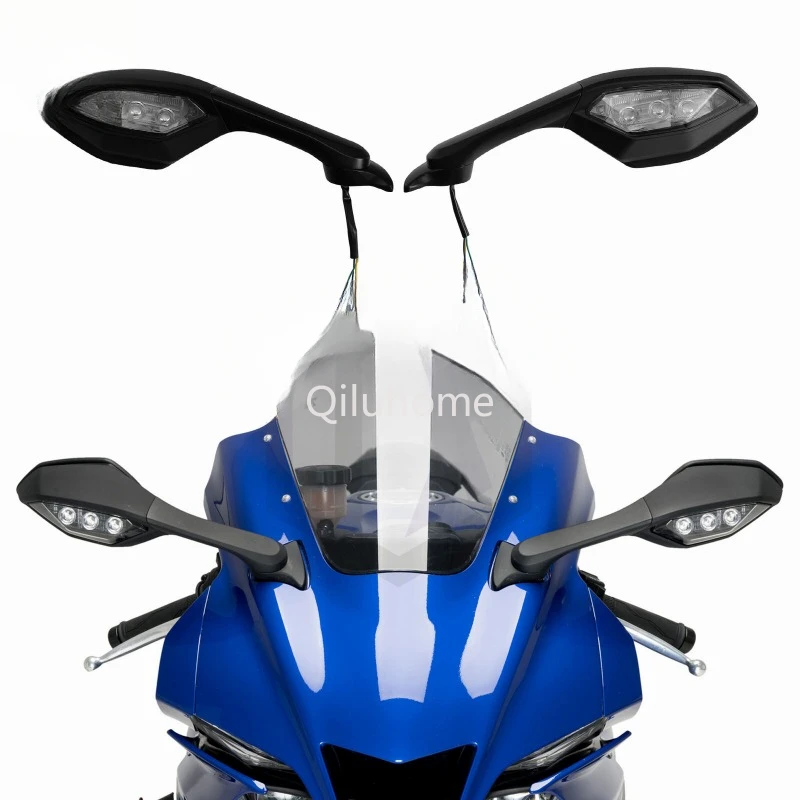 Применимо к Yamaha YZF R1 15-16-17-18-19 лет R6 17-18-19 перевернутый отражатель зеркало заднего