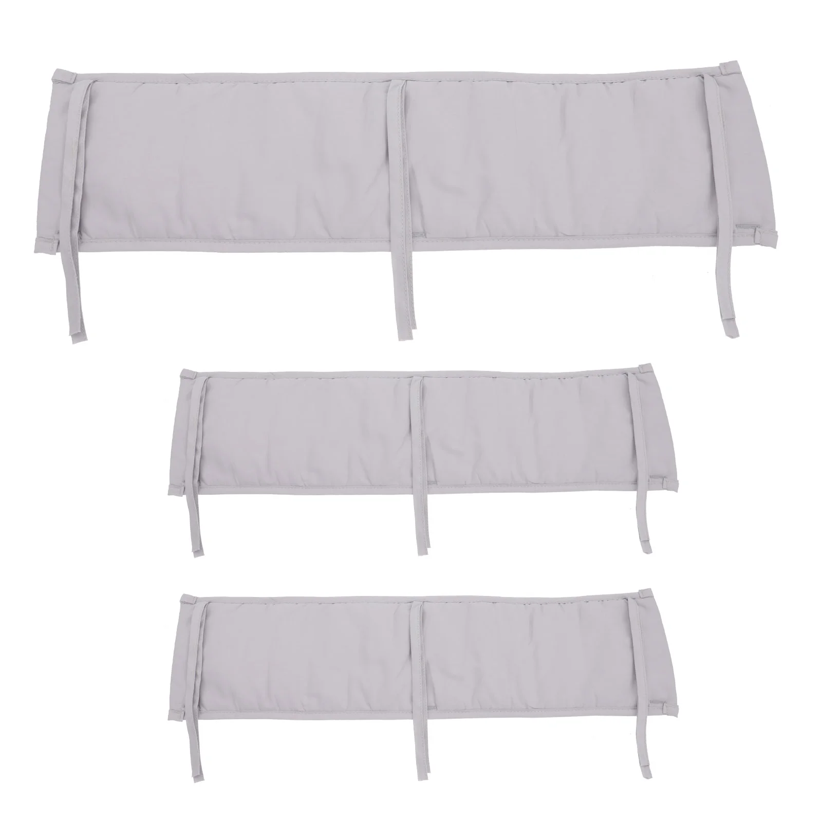 

3pcs Comfortable Crib Rail Wrap Crib Rail Cover Crib Rail Guard Bed Fence Rail Cover for Infants Babies Newborns
