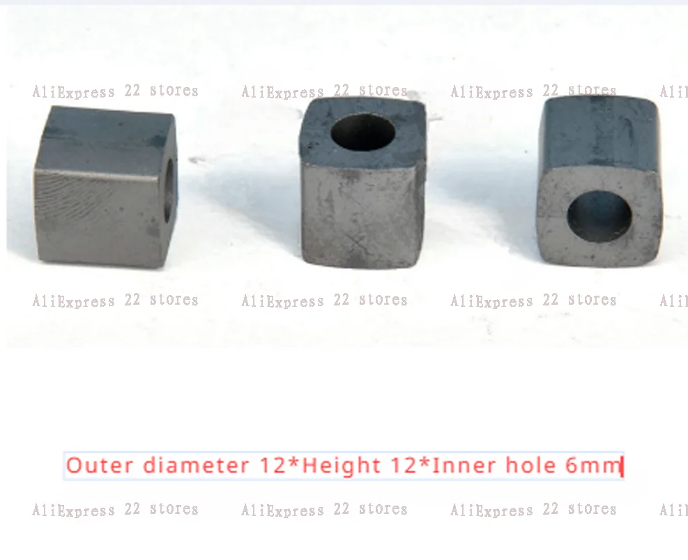 Контактный вольфрамовый Карбид YG8 W12 * L12 H12 hole6 мм силовой подающий проводящий блок