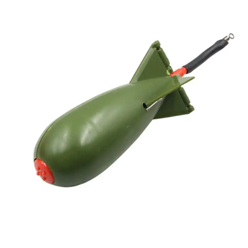 

S M L Carp Fishing Rocket Feeder Spod Bomb Float Lure Bait Holder Spomb Pellet Rockets Feeders Position Gear Accessories