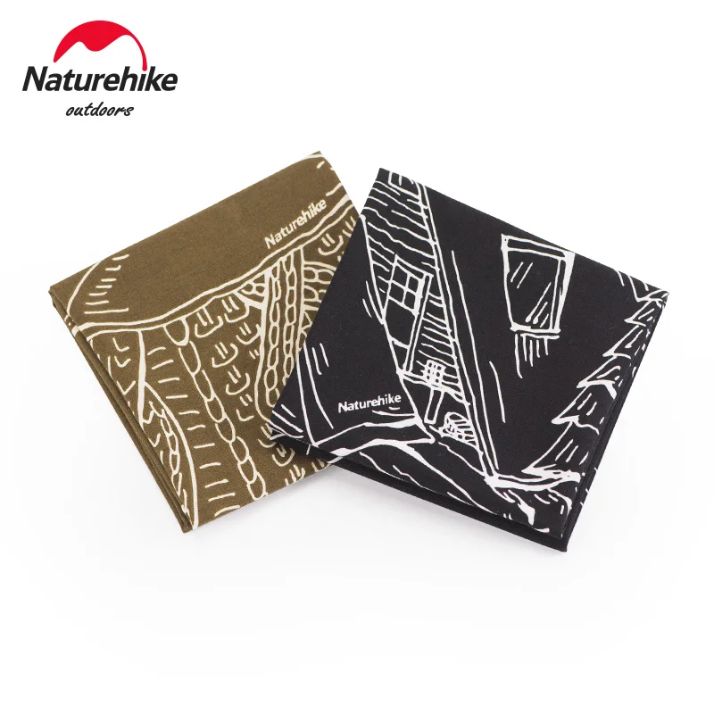 

Naturehike Atmosphere Pattern Small Square Towel Picnic Napkin Exquisite Camping Table Cloth Hair Band Accessories