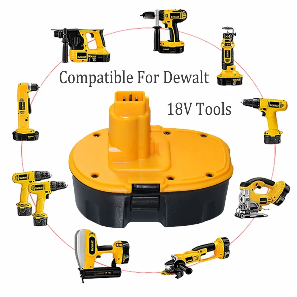 DC9096 18 В 9800 мАч Ni-MH электроинструмент для Dewalt DE9039 DE9095 DW9098 DE9503 DW9096 сменный