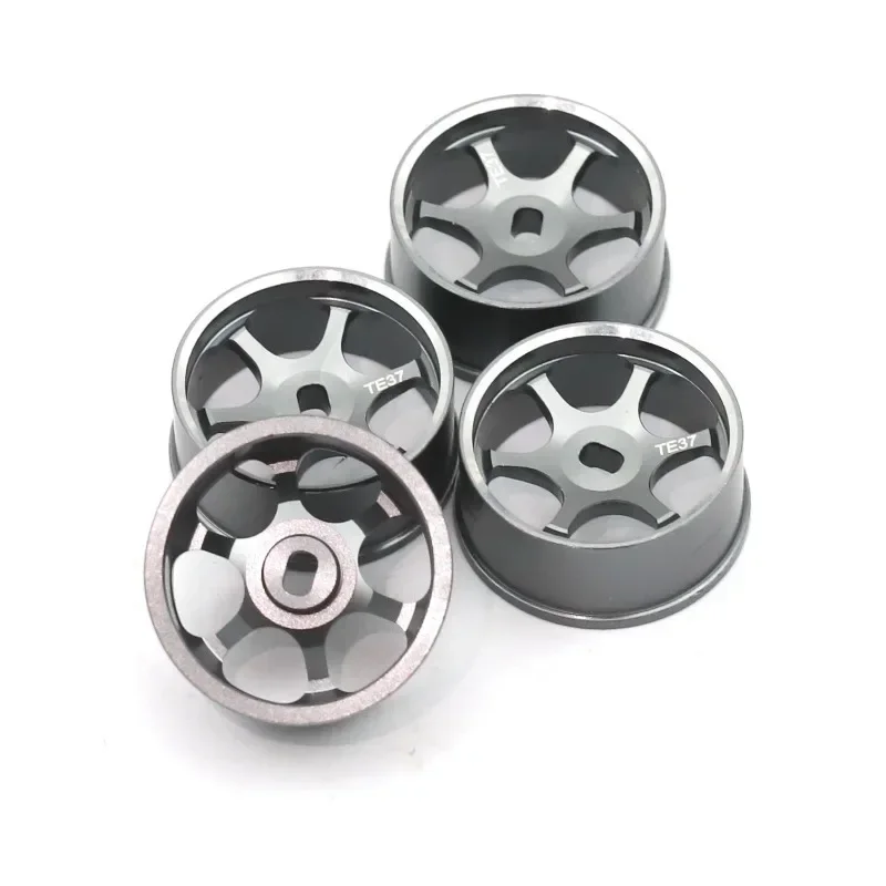4 шт. шины для дрифта металлический обод колеса TE37 ступица Wltoys 284131 K969 K989 P939 Kyosho Mini-Z
