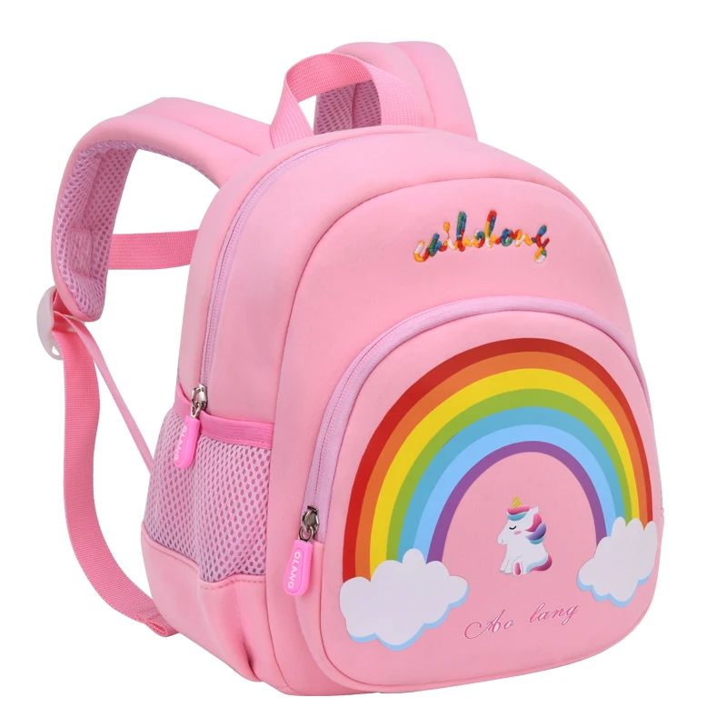 Children's Backpack In Kindergarten Mochila Unicornio Girls School Bags Cartoon Baby Toddler Kids Backpacks Cute Small Bookbags