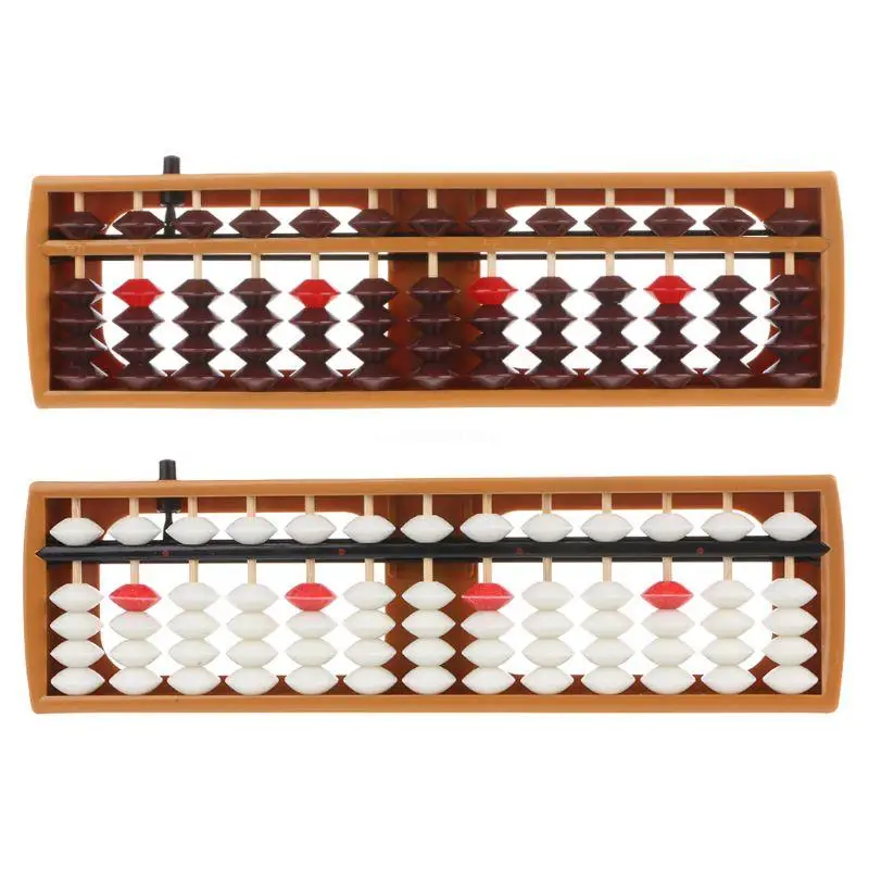 

Portable Japanese 13 Digits Column Abacus Soroban Caculating School f Dropship