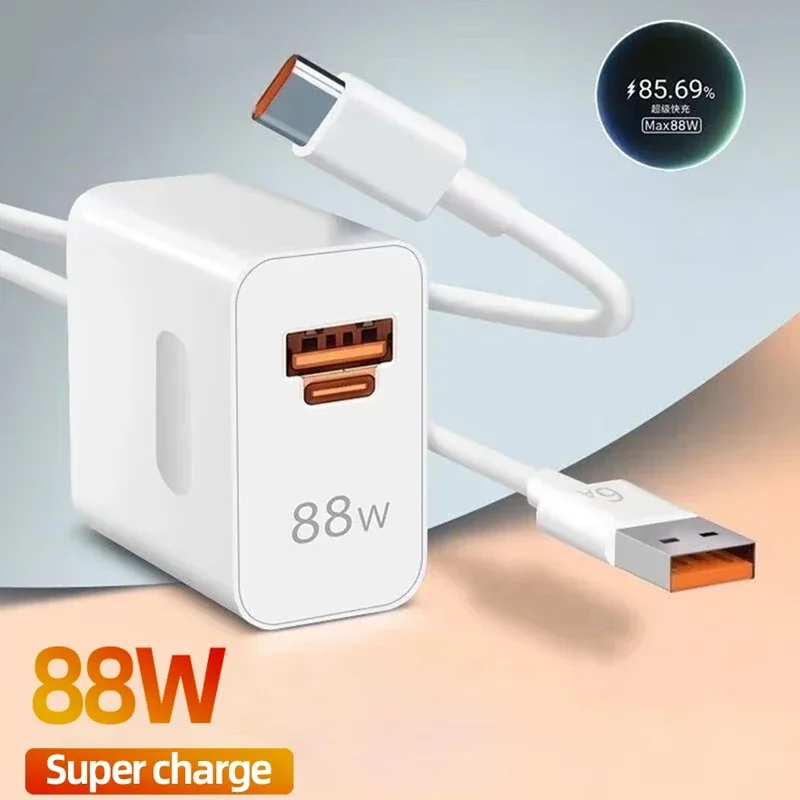 Универсальное быстрое зарядное устройство для Huawei UK US EU 88W Super Charger Поддержка