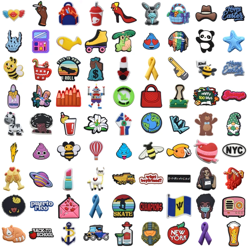 

Подвески для обуви, дизайнерские аксессуары для обуви, летние украшения, Детские булавки для Crocs, подвески для джинсов, рождественские подарки, женские булавки для Croc, новинка