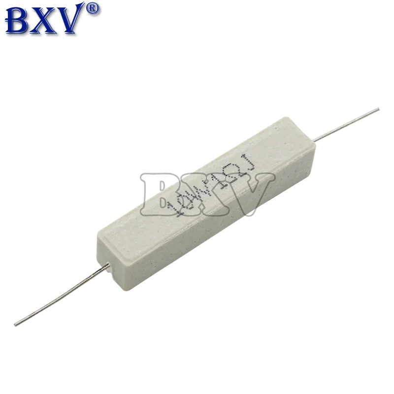 10 шт. Вт цементное сопротивление 0 1 ~ кОм 0.33R 1R 10R 100R 22 33 100 1k Новый и оригинальный |