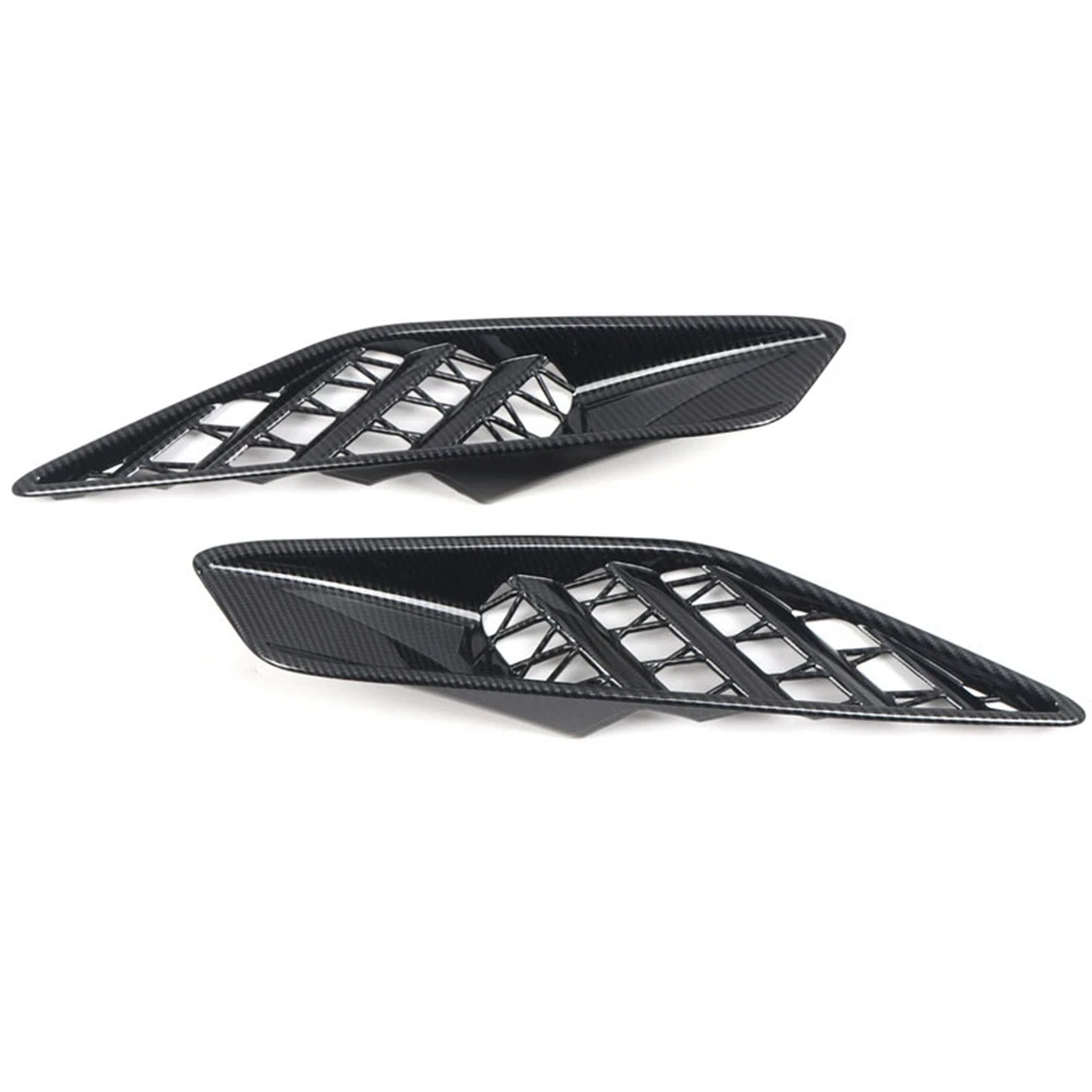 

Car Carbon Fiber Rear Side Body Vent Cover Trim for Chevrolet Corvette C7 2014 2015 2016 2017 2018