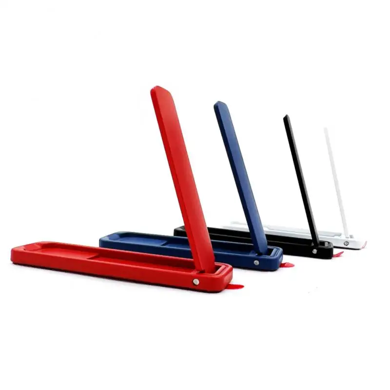 

Universal Desk Mount Holder Folding Mobile Phone Holder Stand Mini For Smartphone And Tablet E-reader Ultra Thin Lazy Adjustable