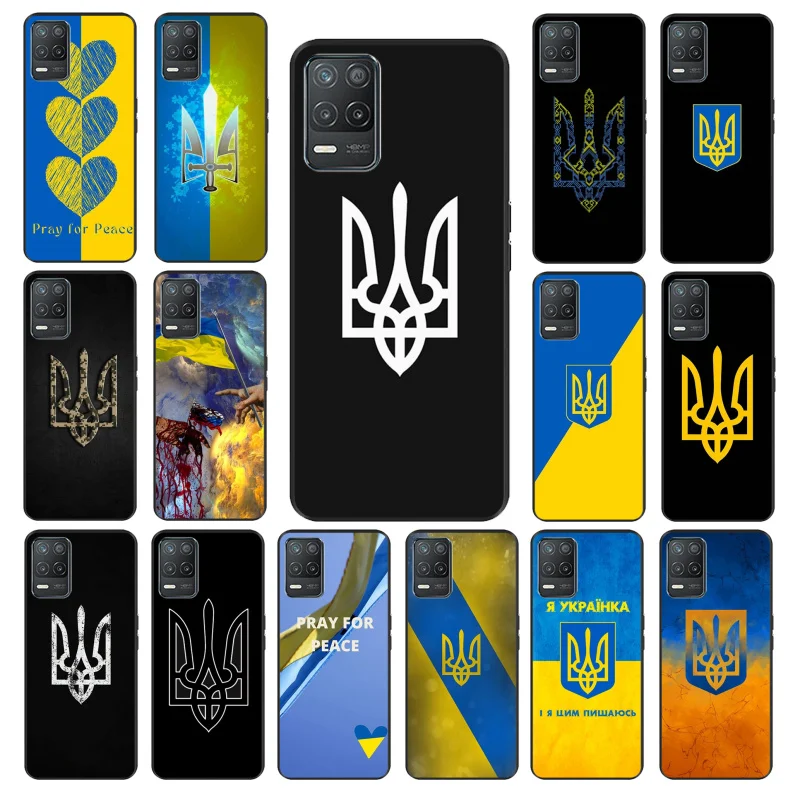 

Ukraine Flag Phone Case for OPPO Realme GT 2 Pro X2 Pro XT C25S 8 7 6 Pro 6i Realme GT Master C3 C21 C21Y C11 X3 SuperZoom