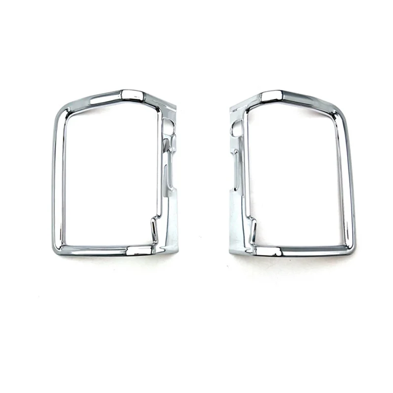 

2Pcs Silver Plated Inner Middle Door Handle Bowl Panel Cover Trim for Noah/Voxy 90 Series
